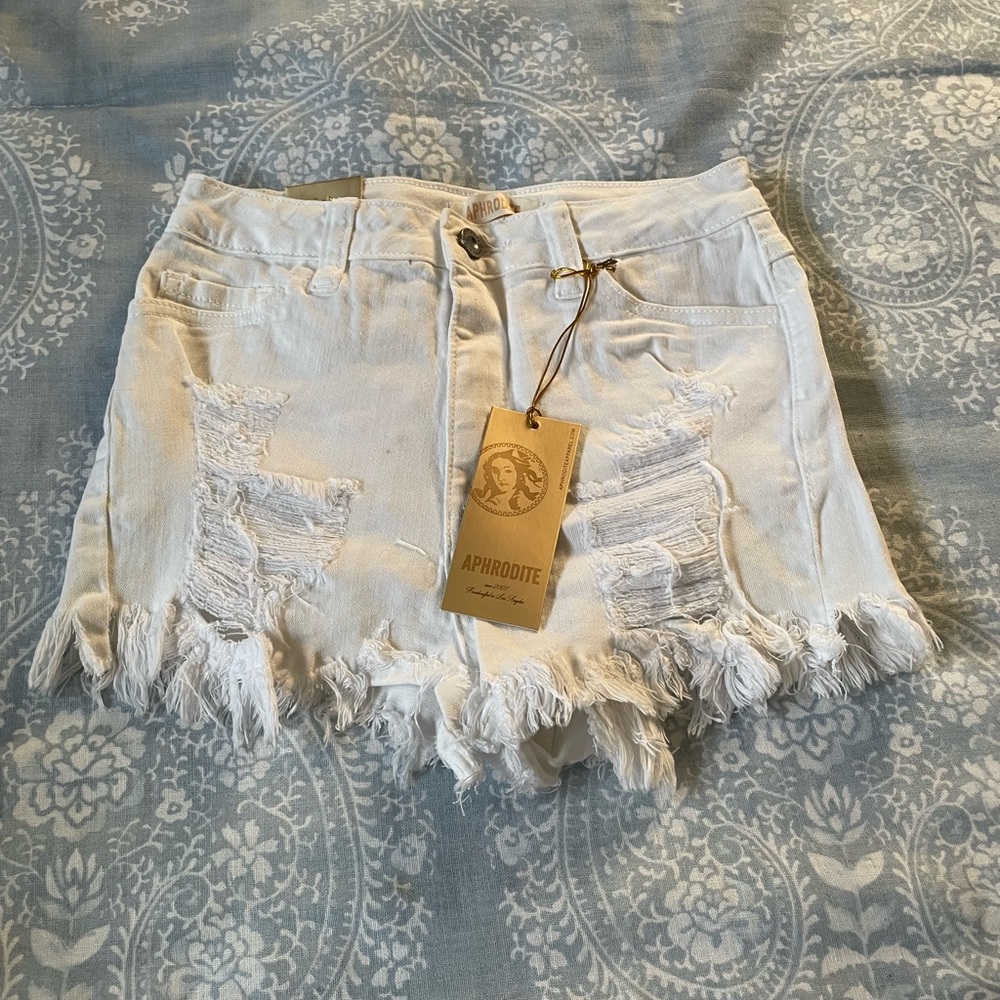 High waisted shorts